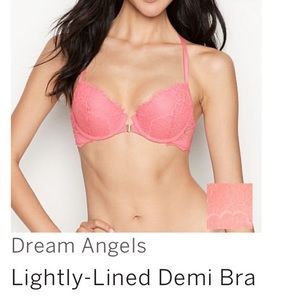 Victorias Secret Lightly-Lined Demi Bra Size 34 D